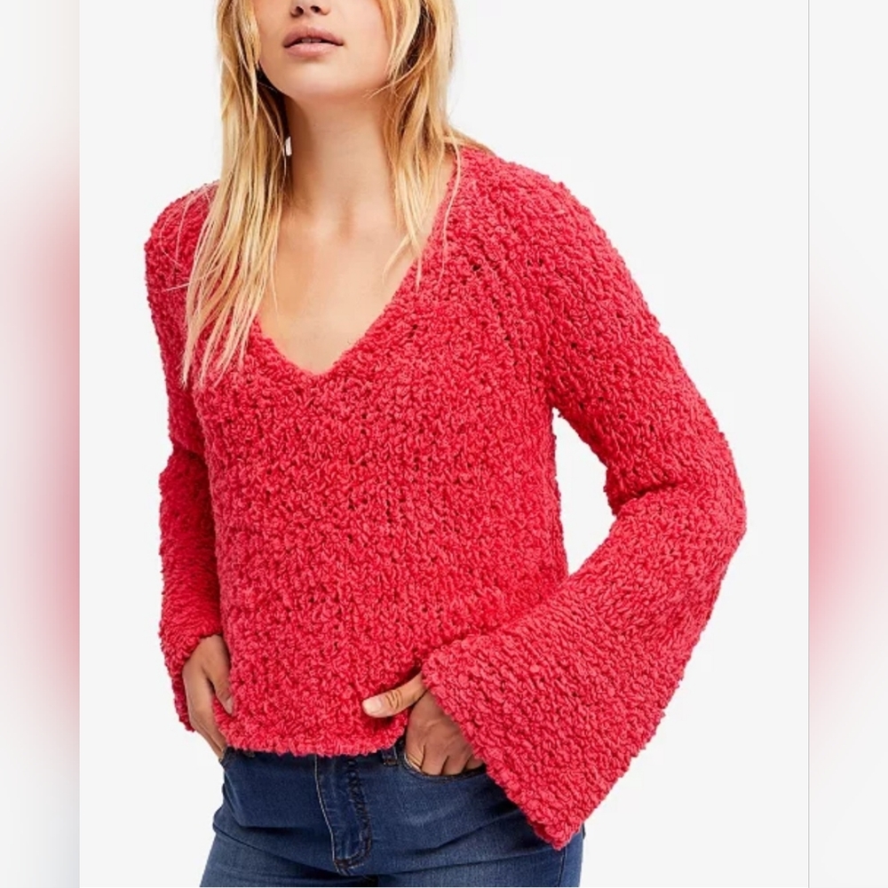 NWT Free People Sand Dune Pullover Sweater